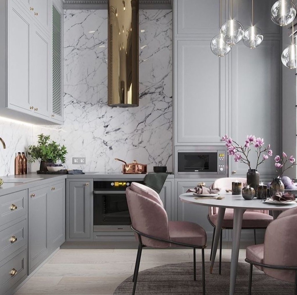 Кухонный гарнитур в Эмали